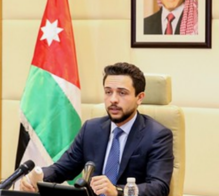 ولي عهد الاردن الحسين بن عبدالله الثاني