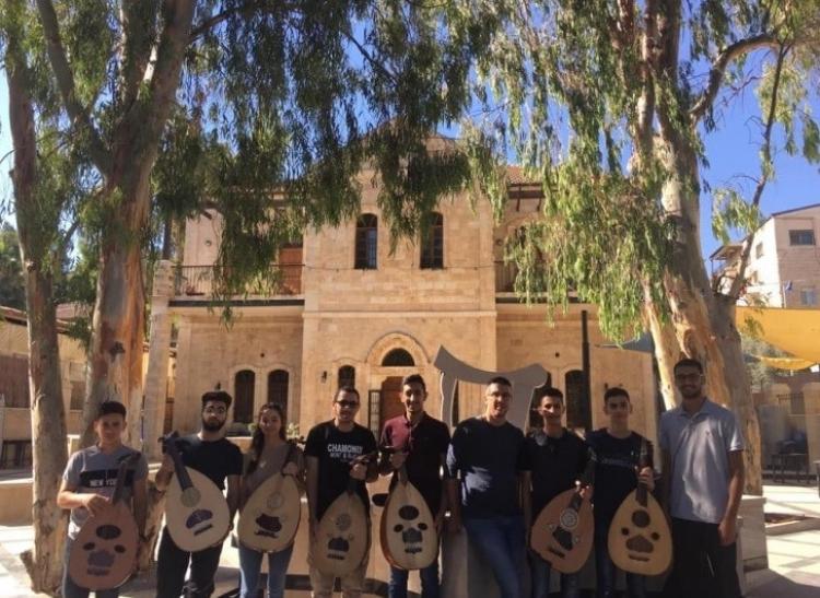 طلاب من  معهد إدوارد سعيد الوطني للموسيقى