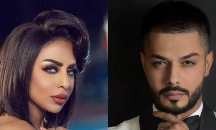 الفنان العراقي علي يوسف والفنانة الكويتية هند البلوشي