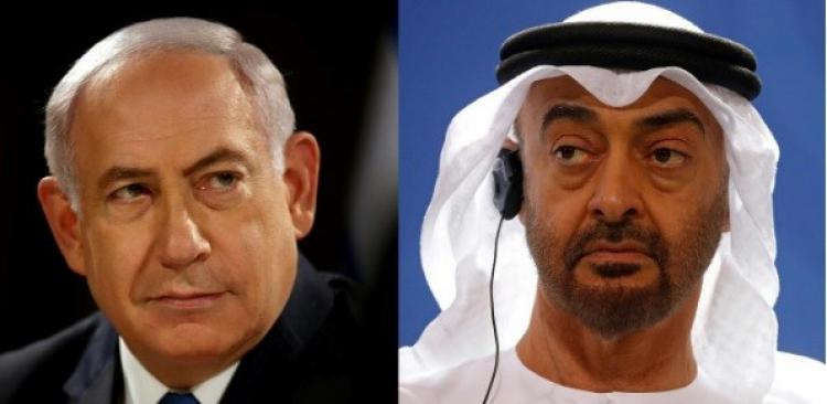 محمد بن زايد وبنيامين نتنياهو