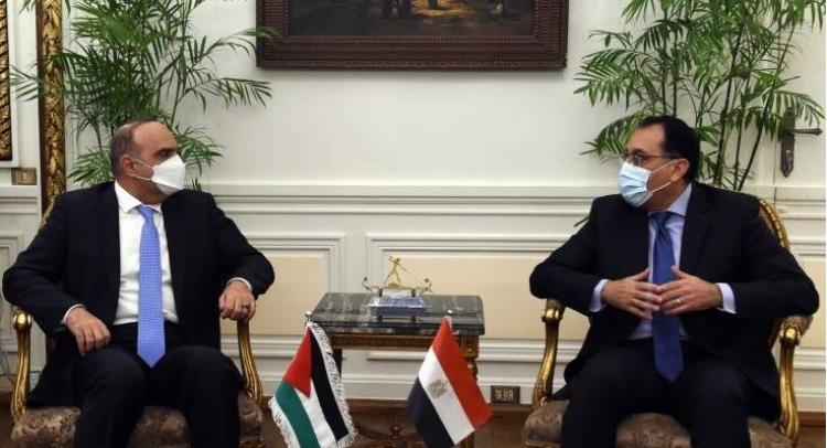 رئيس وزراء الاردن ومصر- صورة ارشيفية