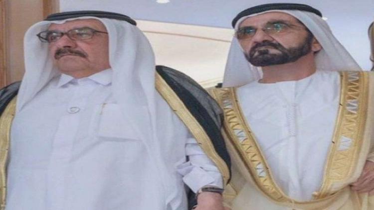 محمد بن راشد آل مكتوم وشقيقه حمدان