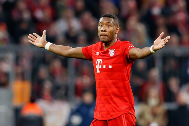 دافيد ألابا لاعب نادي بايرن ميونخ