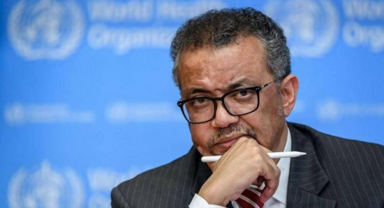 مدير منظمة الصحة العالمية تيدروس أدهانوم غيبريسوس