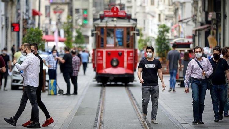 شارع الاستقلال بمنطقة تقسيم في اسطنبول