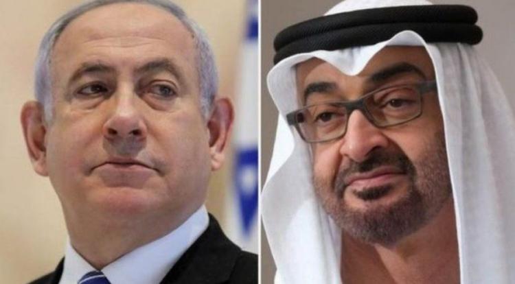 ولي عهد أبو ظبي ورئيس وزراء اسرائيل