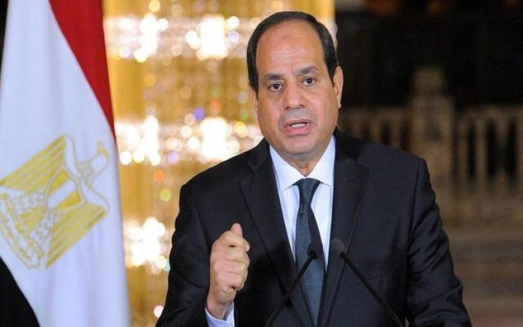 الرئيس  المصري عبد الفتاح السيسي