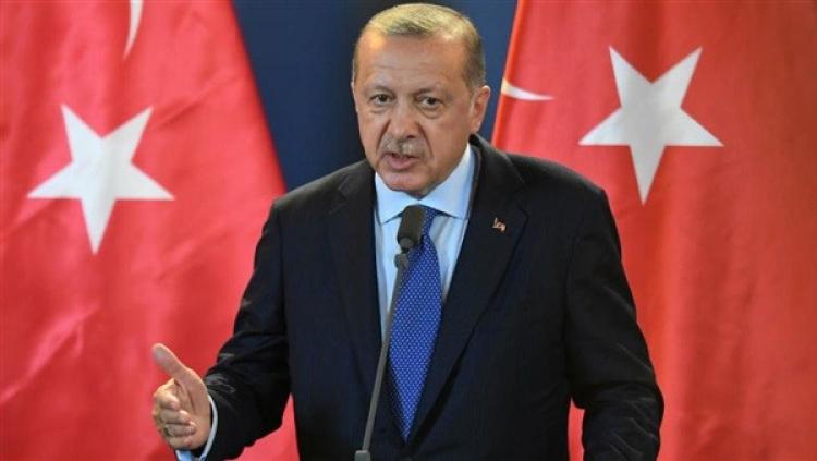 الرئيس التركي رجب الطيب أردوغان