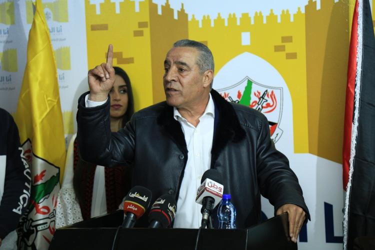 عضو اللجنة المركزية لحركة فتح الوزير حسين الشيخ