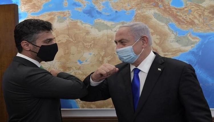بنيامين نتنياهو ومحمد آل خاجة