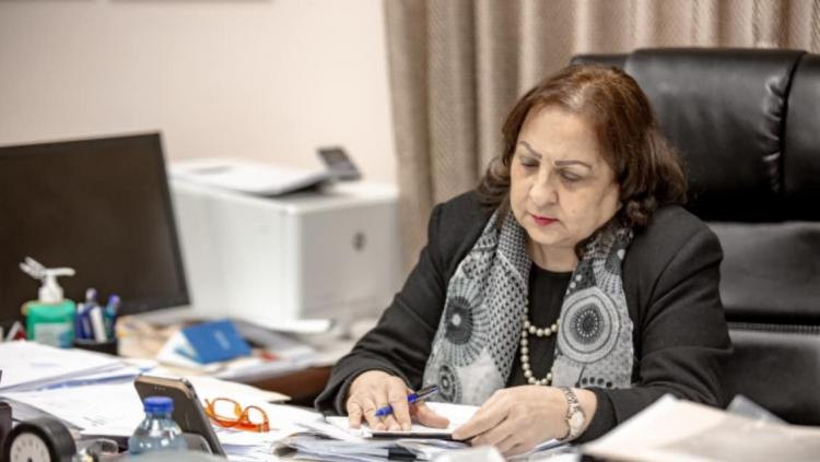 وزيرة الصحة د. مي الكيلة
