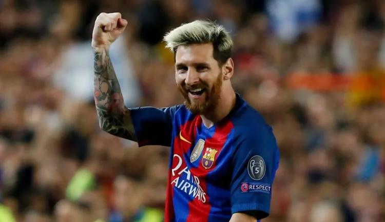 الأرجنتيني ليونيل ميسي نجم برشلونة