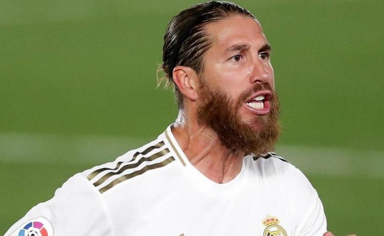 قائد فريق نادي ريال مدريد سيرخيو راموس