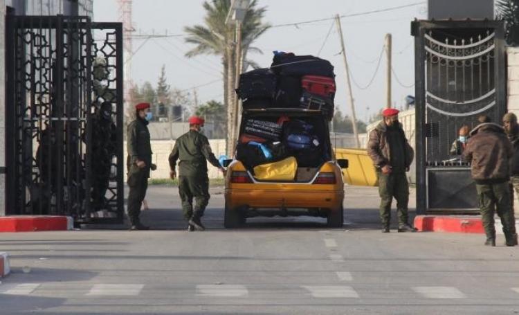 حركة السفر عبر معبر رفح البري