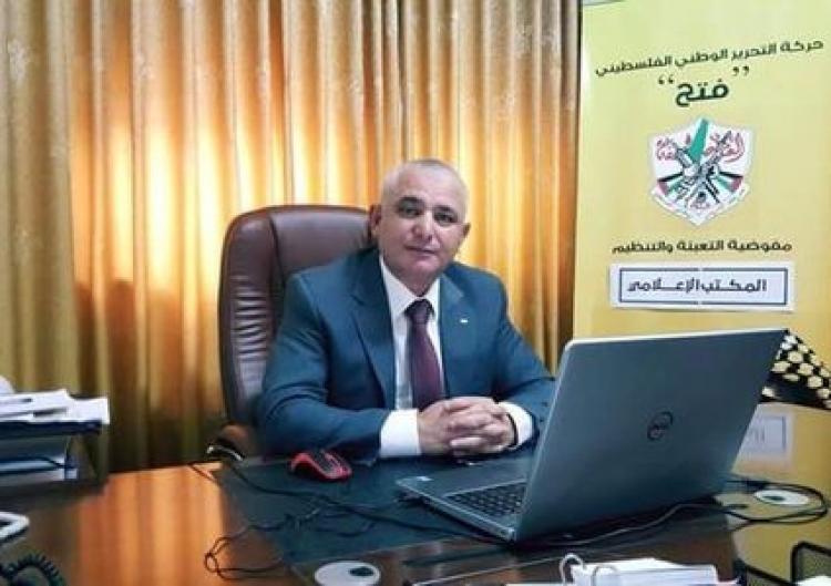 منير الجاغوب رئيس المكتب الاعلامي في مفوضية التعبئة والتنظيم لحركة فتح