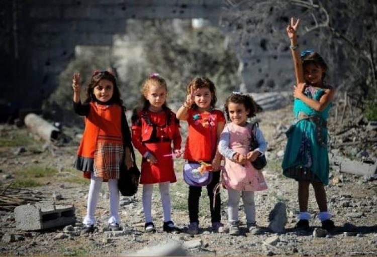 أطفال من فلسطين