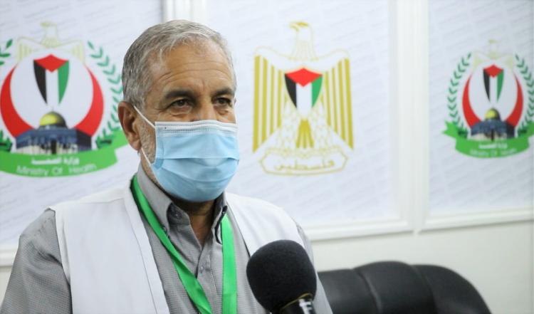 الدكتور مجدي ضهير رئيس دائرة الطب الوقائي في غزة