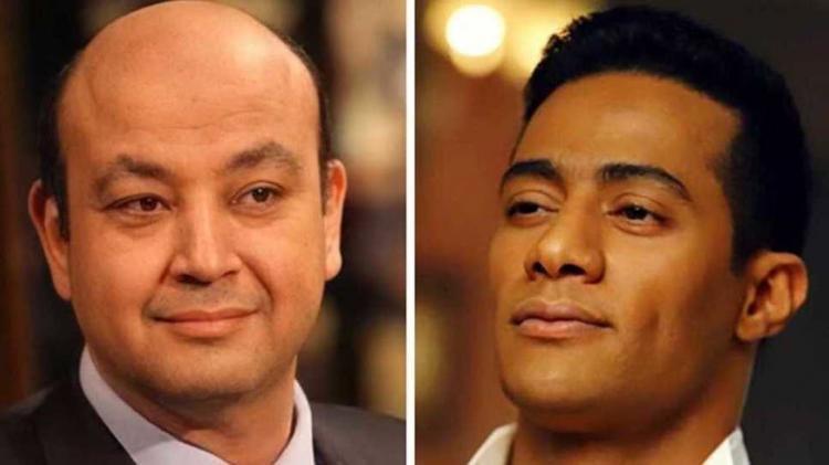 محمد رمضان وعمرو أديب