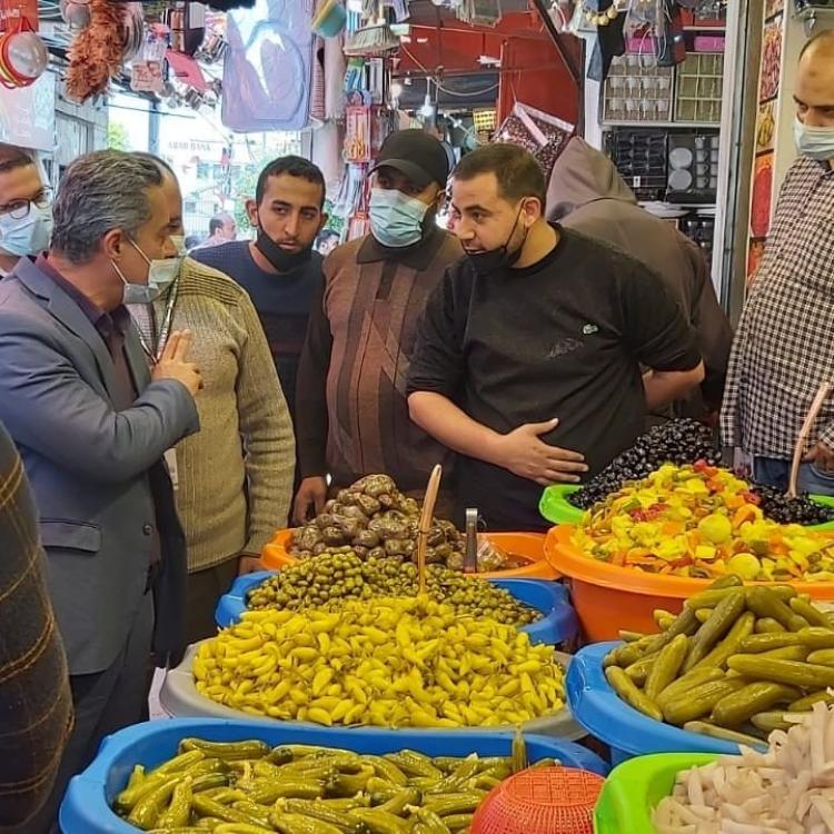جولة لوزارة الإقتصاد بسوق الزاوية