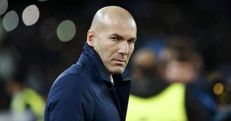 زين الدين زيدان مدرب ريال مدريد