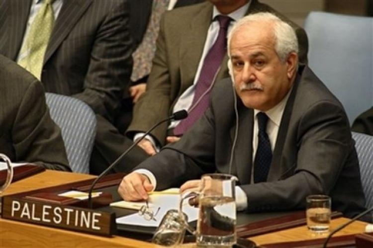 مندوب دولة فلسطين الدائم بالأمم المتحدة، السفير رياض منصور