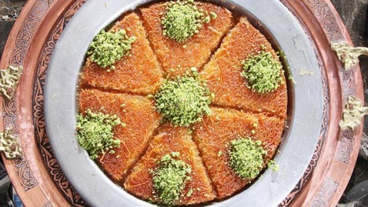 كنافة بدون فرن