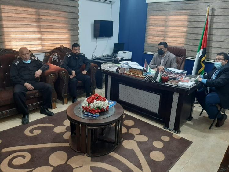 جانب لقاء نيابة رفح الجزئية