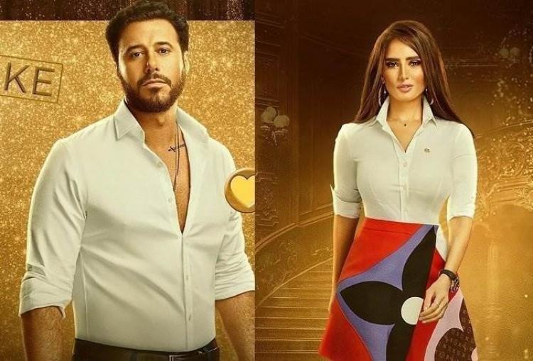 زينة والفنان أحمد السعدني