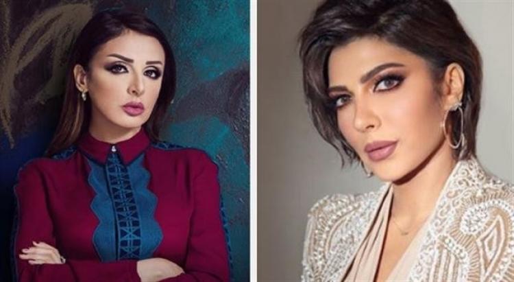الفنانة أصالة والفنانة أنغام