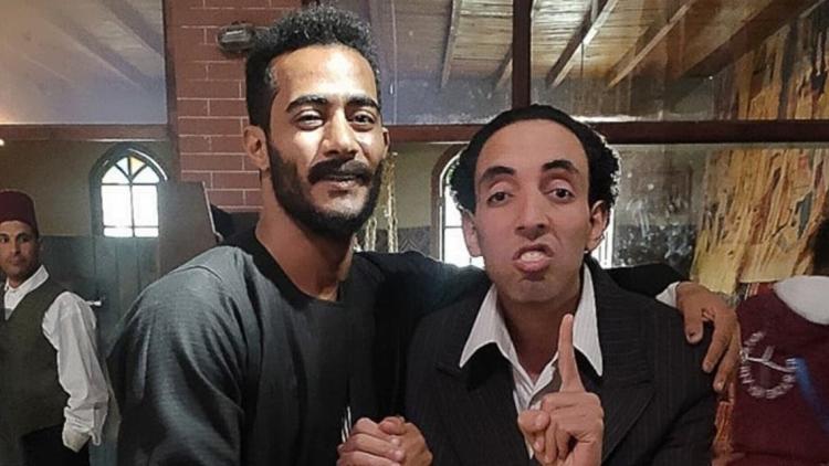 مقلد اسماعيل ياسين والفنان محمد رمضان