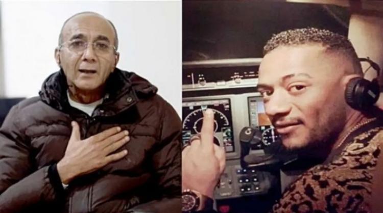 محمد رمضان والطيار أشرف أبو اليسر