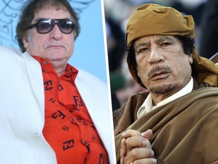 القذافي ومحيي اسماعيل