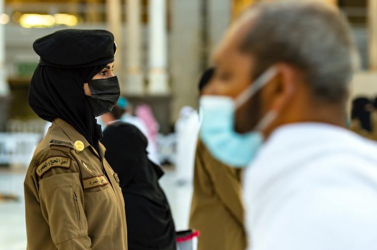 الشرطة النسائية في مكة