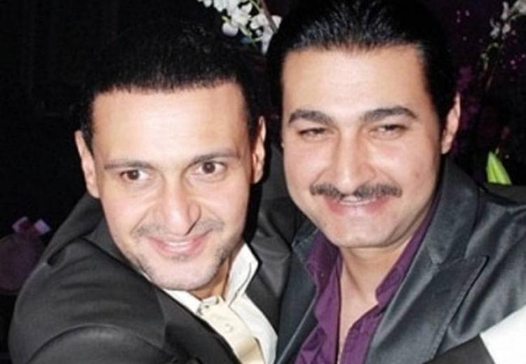 الفنان ياسر جلال وشقيقه رامز جلال