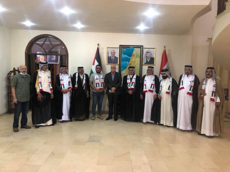 خلال الزيارة