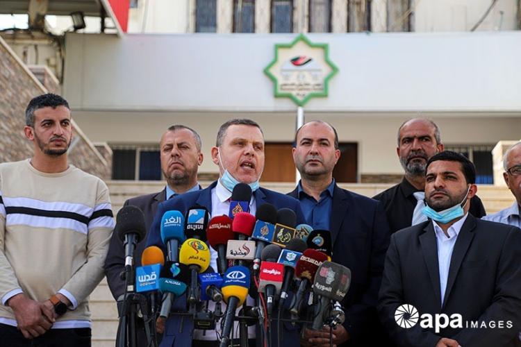 خلال المؤتمر الصحفي