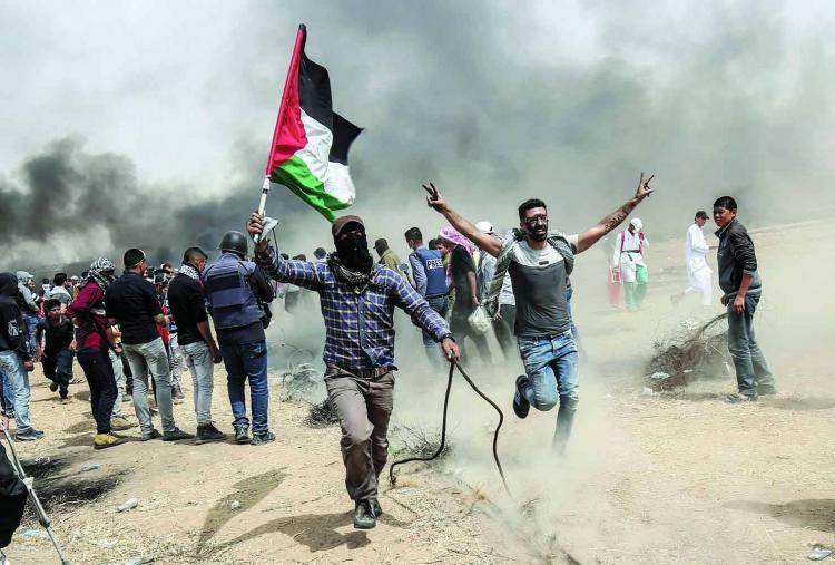 الاحداث في فلسطين