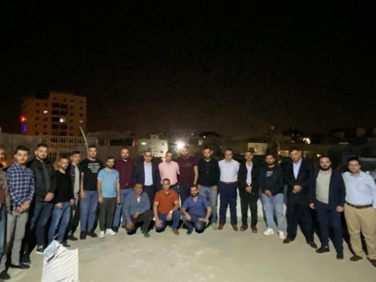 خلال الزيارة