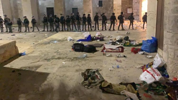 اقتحام المسجد الاقصي