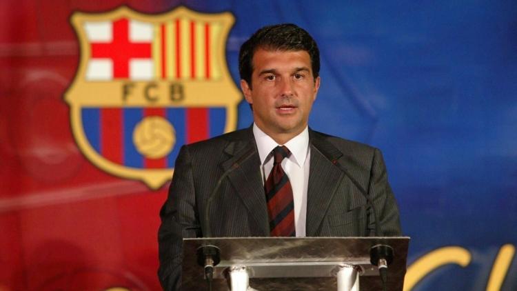خوان لابورتا رئيس نادي برشلونة،