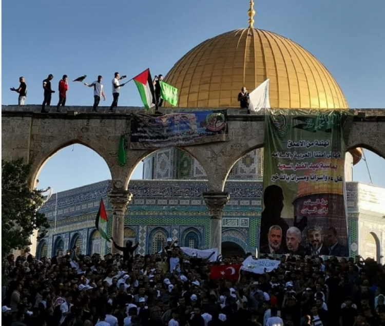 صلاة العيد والغائب في المسجد الأقصى