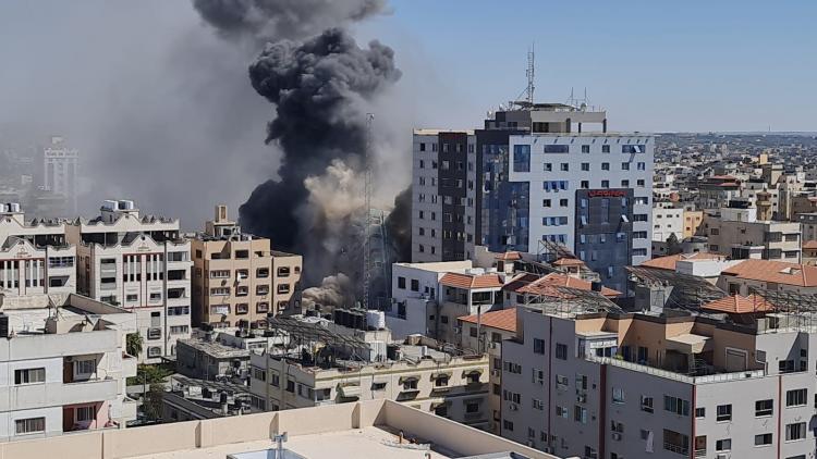 برج الجلاء المتواجد به قناة الجزيرة