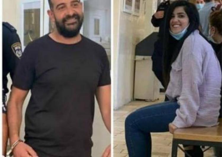 لحظة اعتقال مراسلين الكوفية