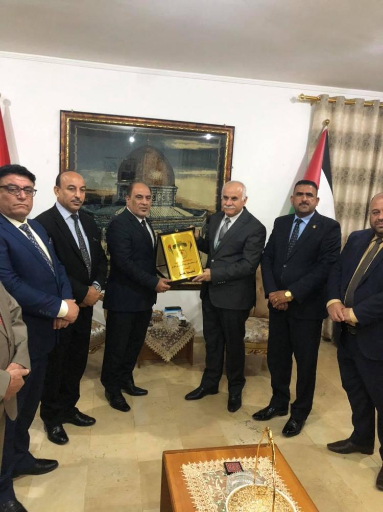 خلال الزيارة التضامنية