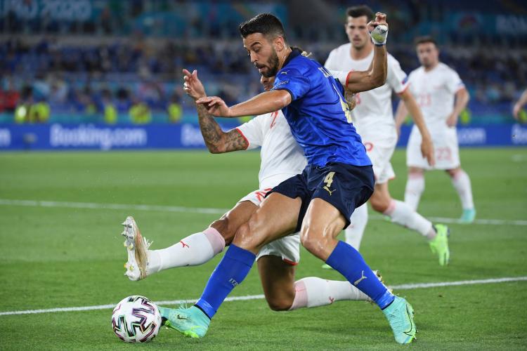 جناح المنتخب الإيطالي ليوناردو سبينازولا
