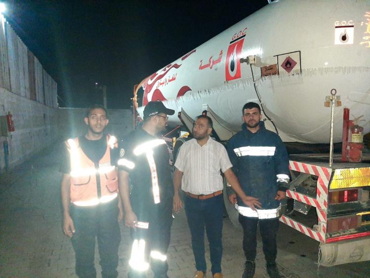 خلال عمل الدفاع المدني
