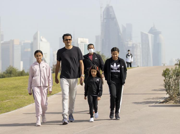 اقتحام قصر امير قطر