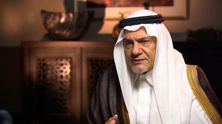 لرئيس الاستخبارات السعودية الأسبق الأمير تركي الفيصل