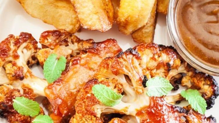 صينية الزهرة والبطاطس