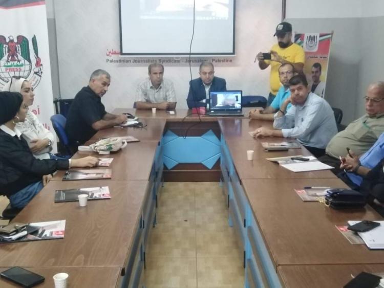 خلال الورشة